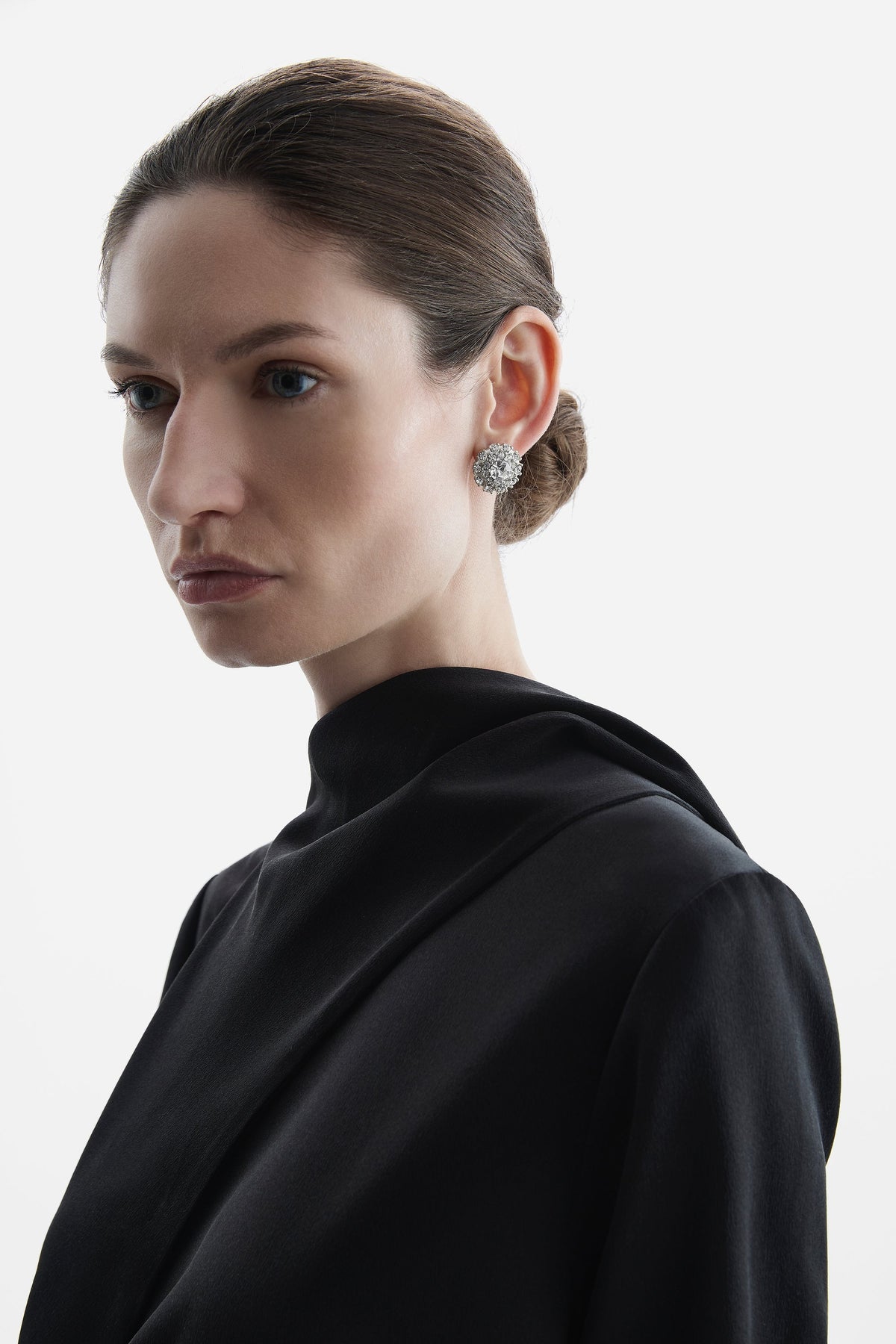 Tansy Diamante Stud Earring