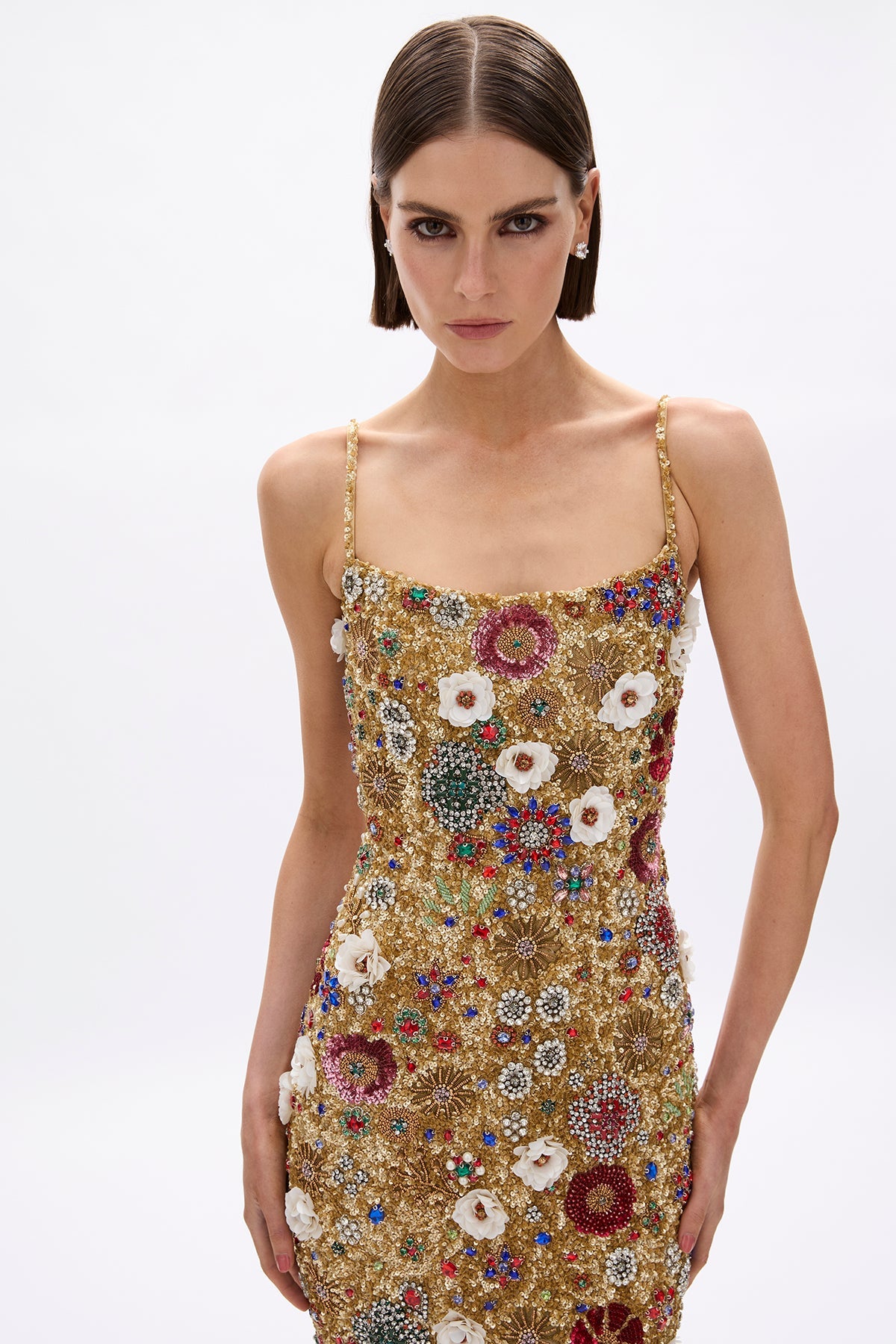 francesca's gold dress Rachel Gilbert Francesca Gown | Sequins Dress, Gold Formal Dress, Gala, Reception Dress by Rachel Gilbert