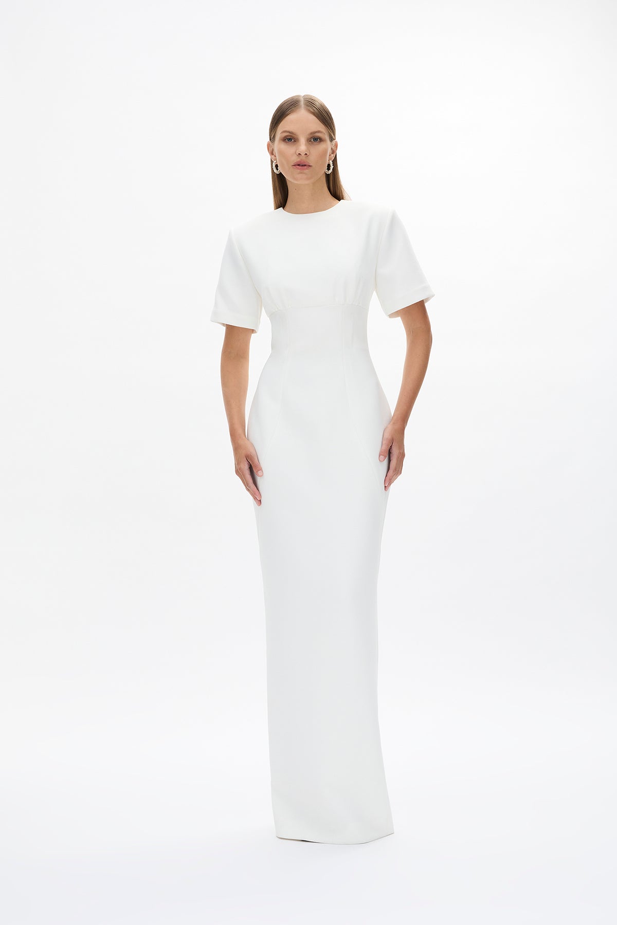 Dover Gown Ivory | Shop Rachel Gilbert Online – Rachel Gilbert