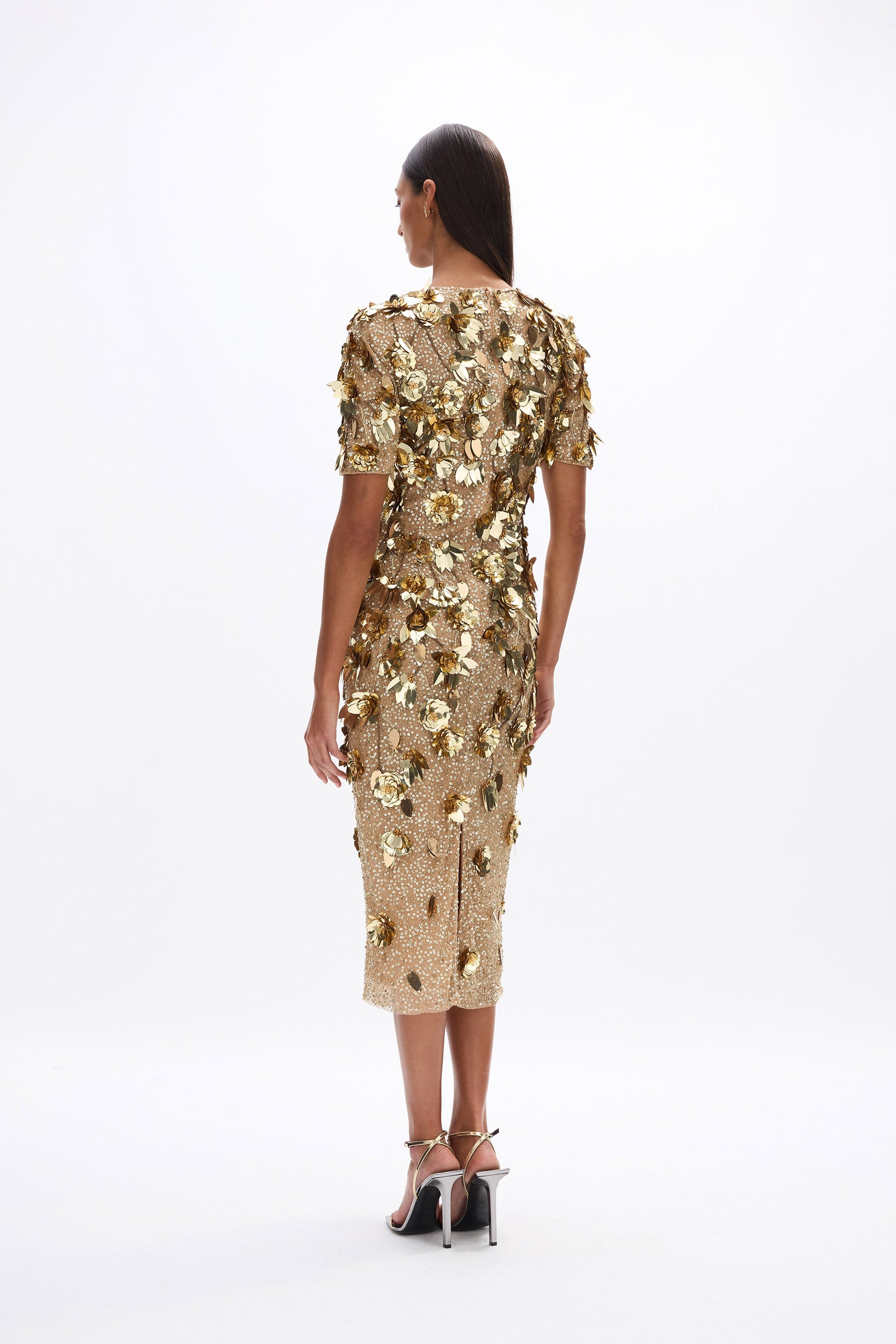 rachel gilbert gold sequin dress Hugo | | Designer Formal Event Wear The fashion of the Hidden back zip with Eva Days:12 days