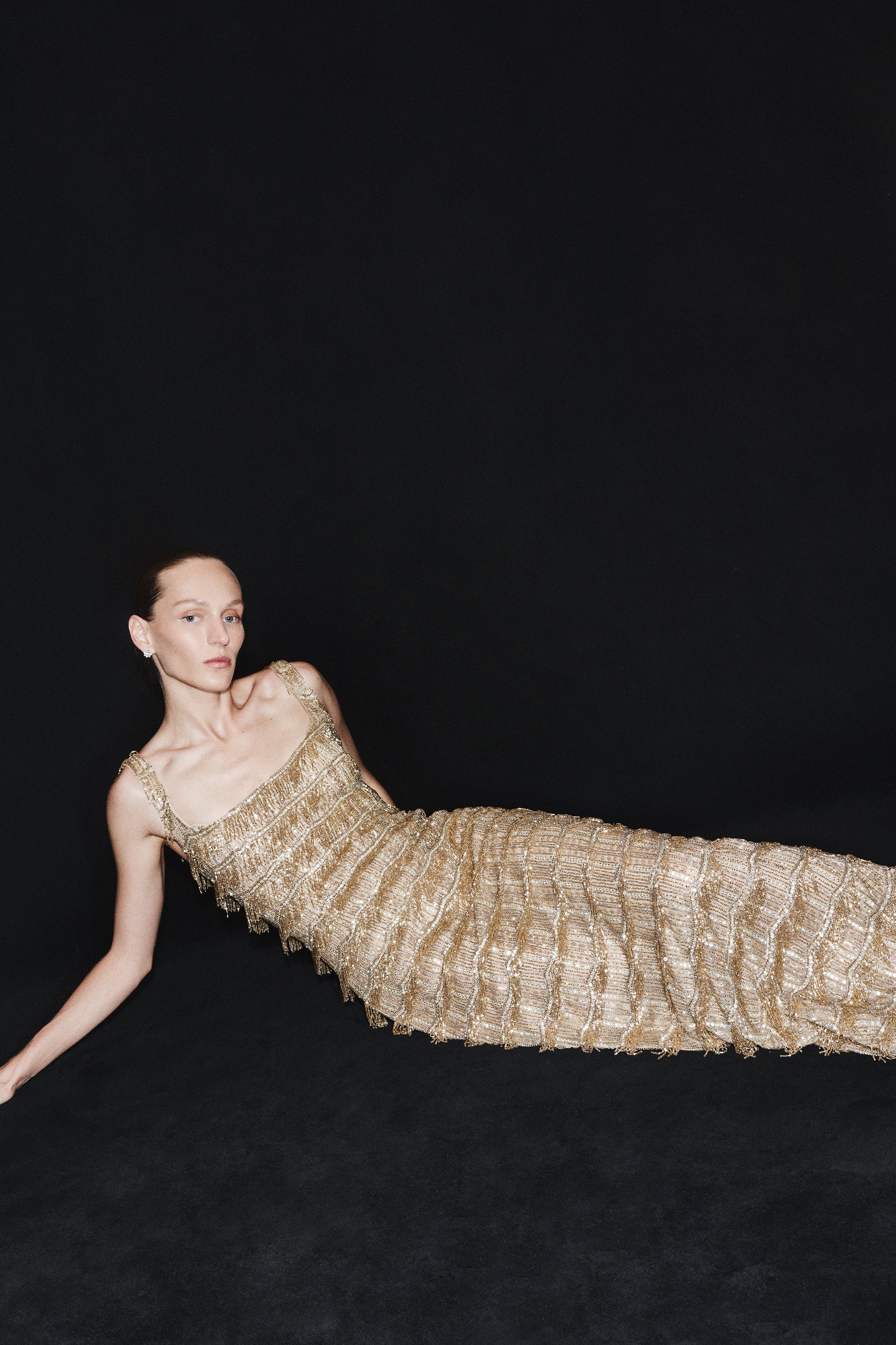 Sadie Gown-GOLD / 0