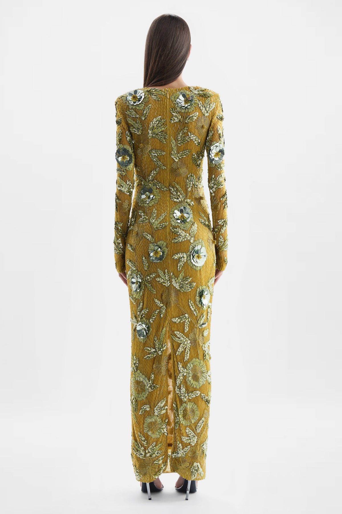 Pierre Sleeve Gown