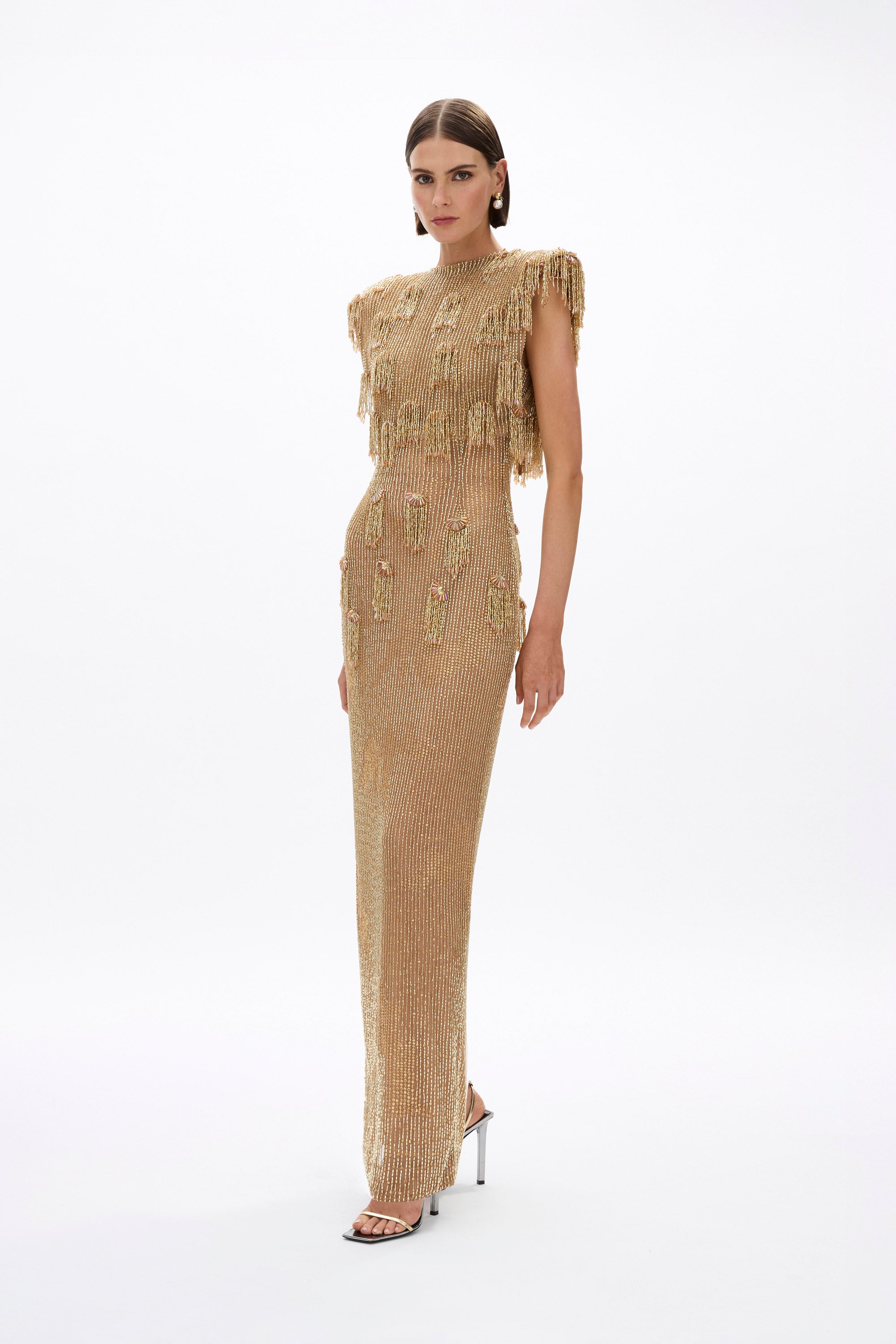rachel gilbert dress gold Lani Gown | | Designer Formal Event Wear show-price How I style a This silhouette is designed Size:Size 3.5 / 36.5