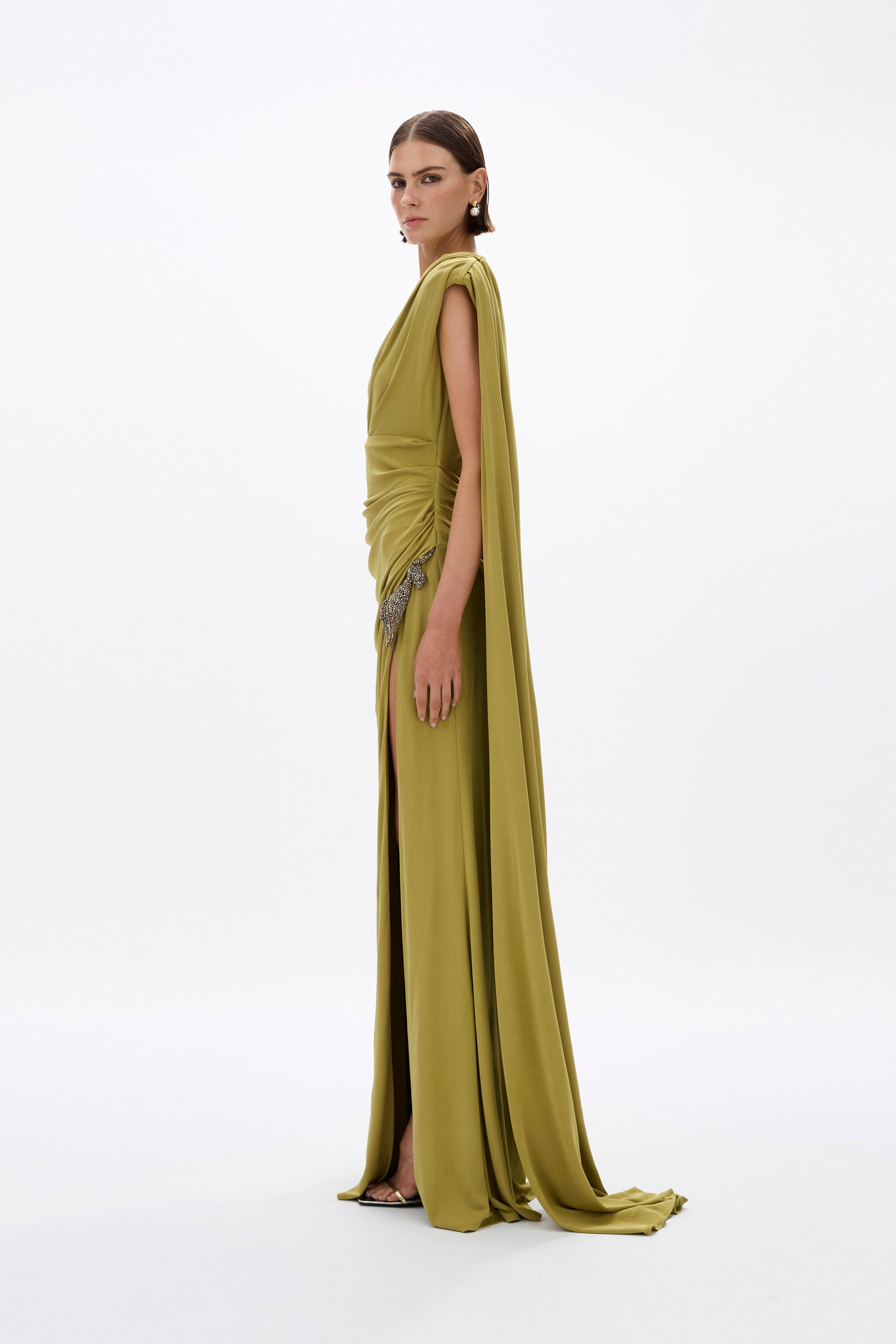 rachel gilbert green dress Jordan Gown | | Designer Formal Event Wear The Shops at Fearrington