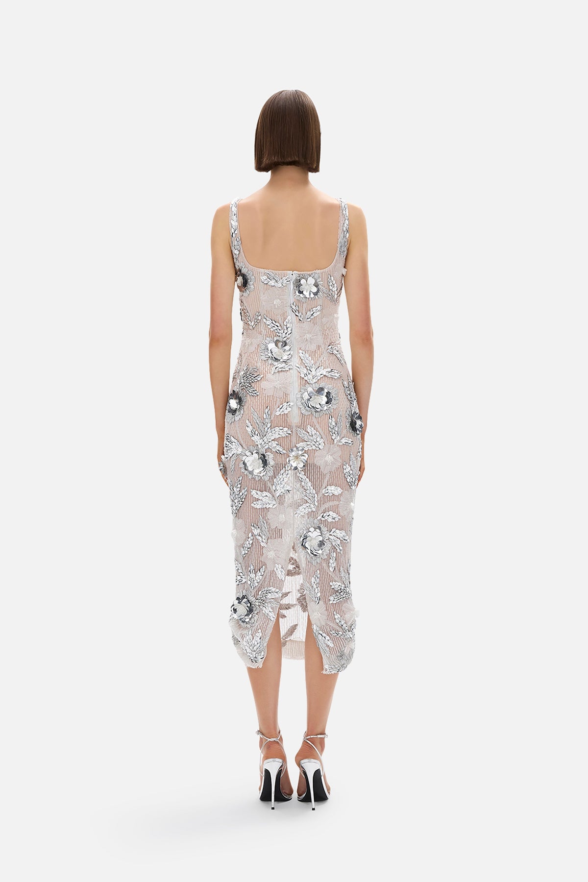 Pierre Sheer Strap Dress