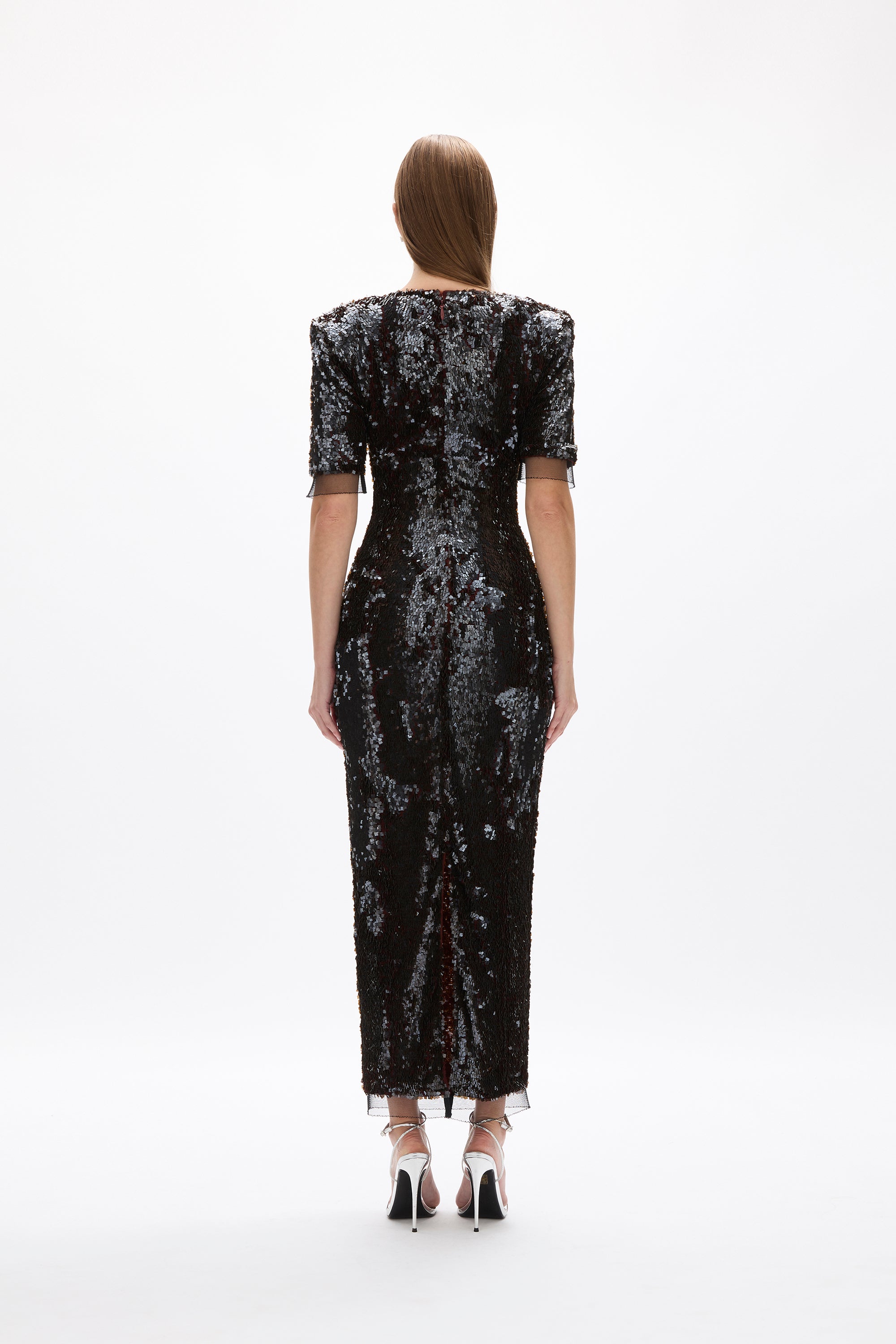rachel gilbert long sleeve dress Kaia Dress-CHOCOLATE / 00 Caldas Limited Edition Dress height_11