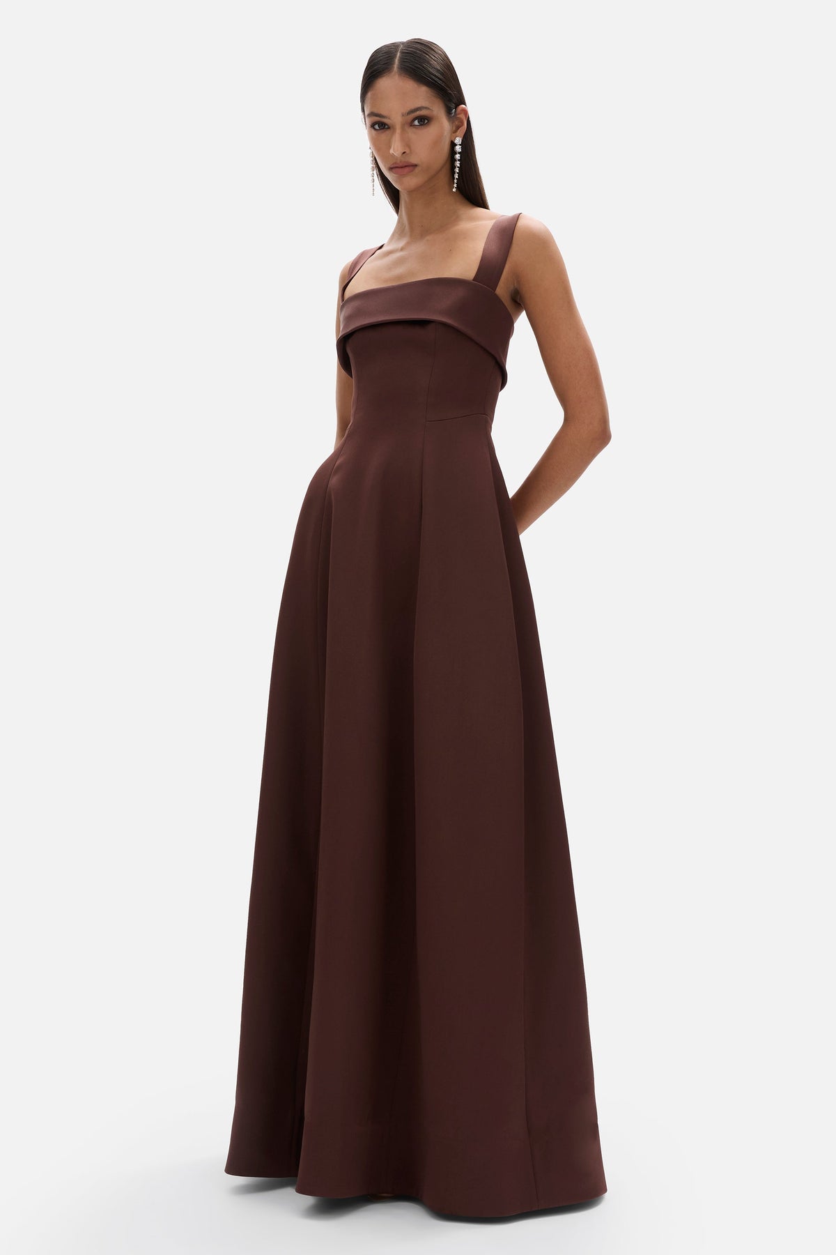 Hallie Strap Gown