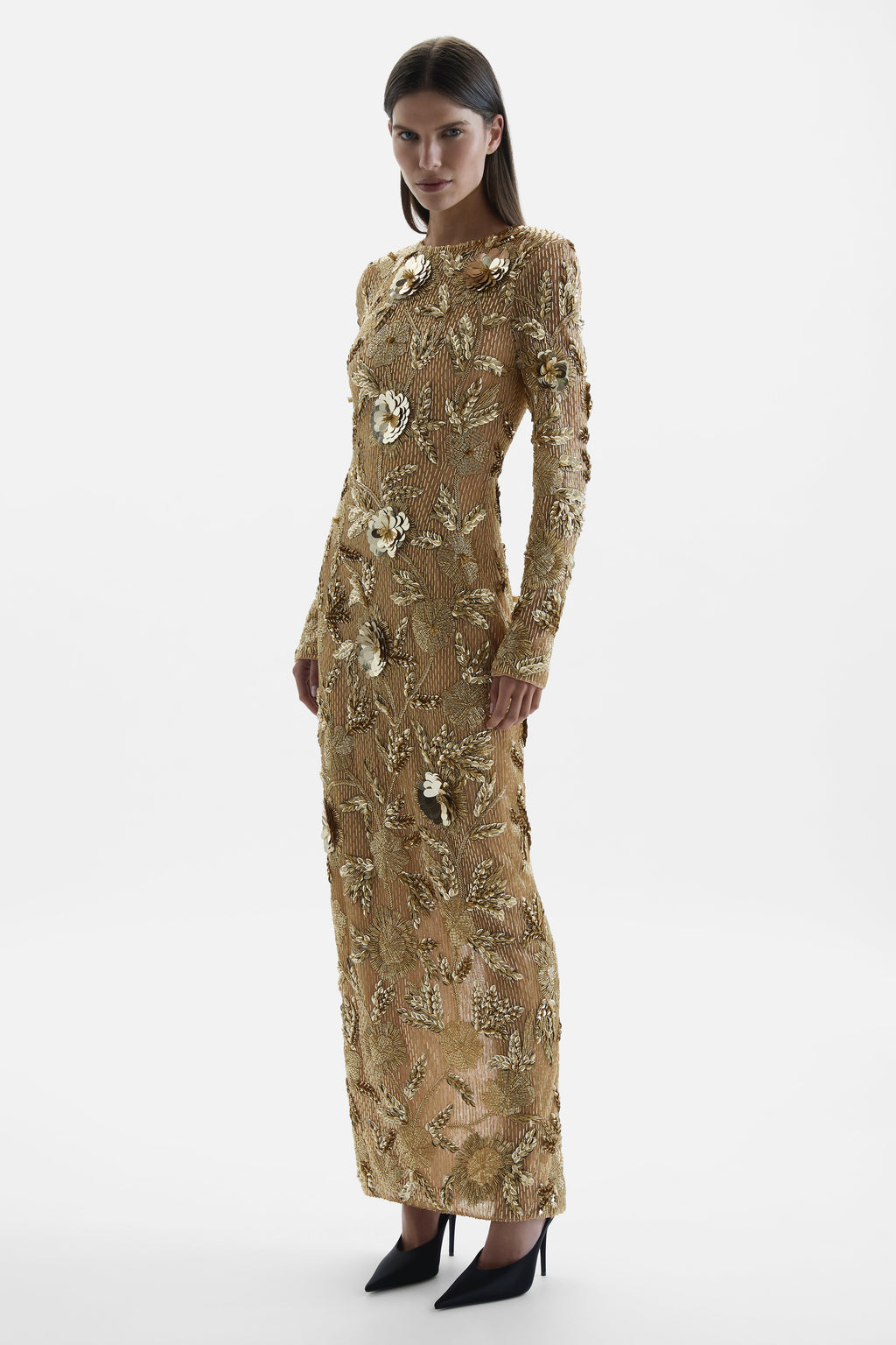 Pierre Sleeve Gown