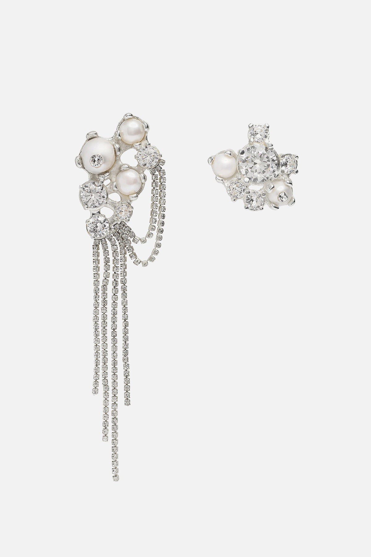 Sapher Asymmetric Earring