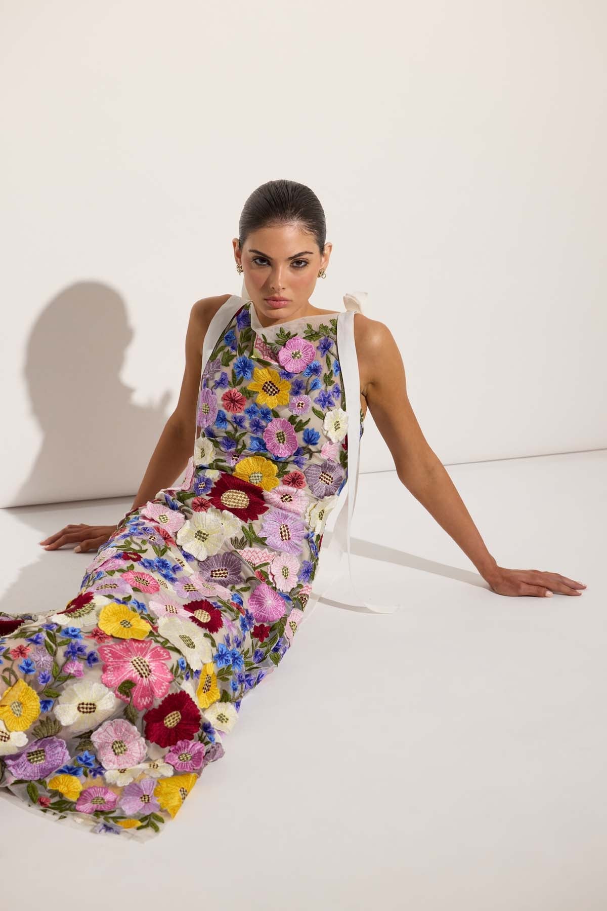 rachel gilbert nisha mini dress Nya Gown The Posie Mini in Long Sleeves Floor Length size:02 sizechart_paola-dress-size-chart
