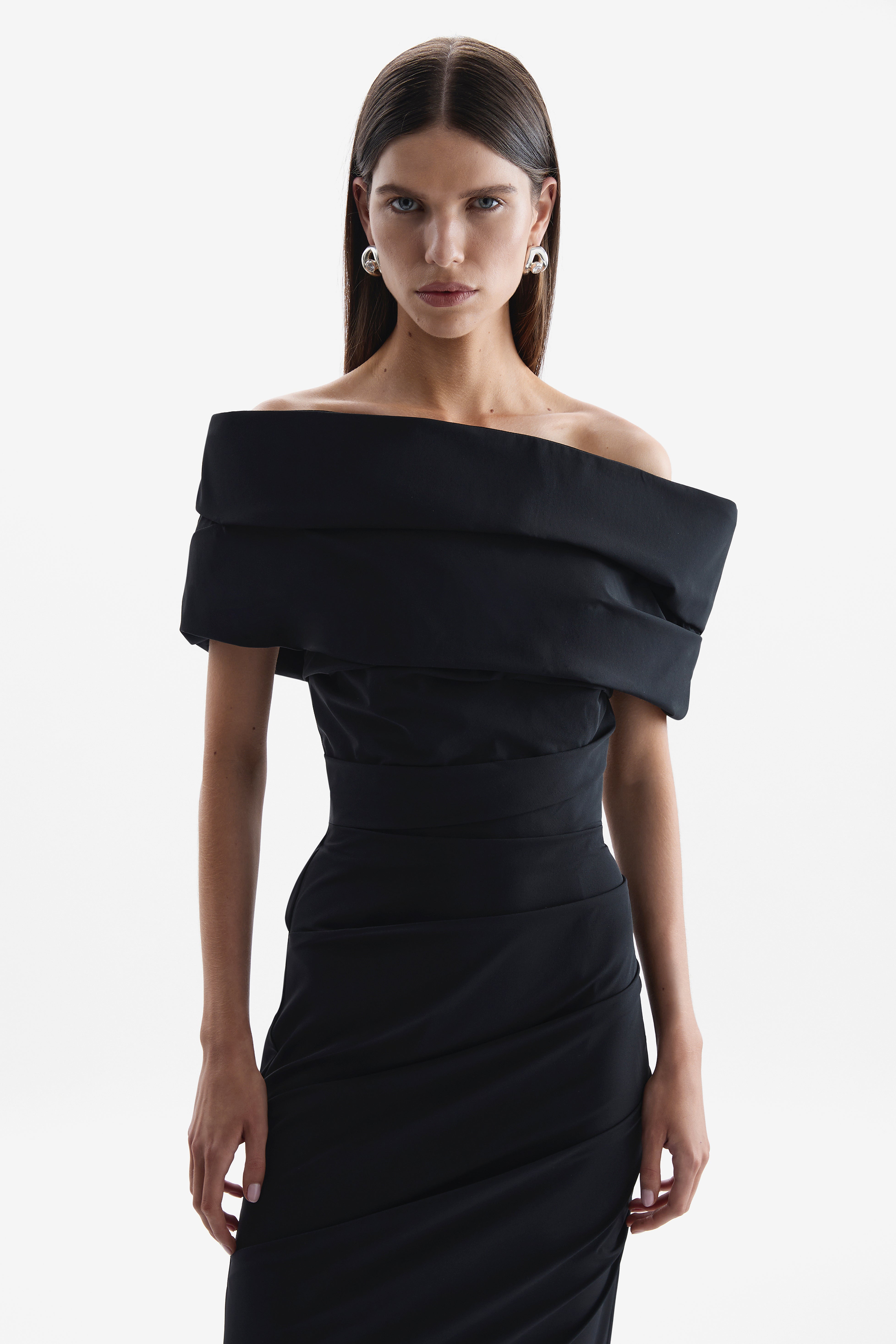 rachel gilbert cocktail dress Monique Gown | | Australian Designer Formal Event Wear slip-on chelsea boots Extra Long Satin Gloves level glamour at the Color:SERENE