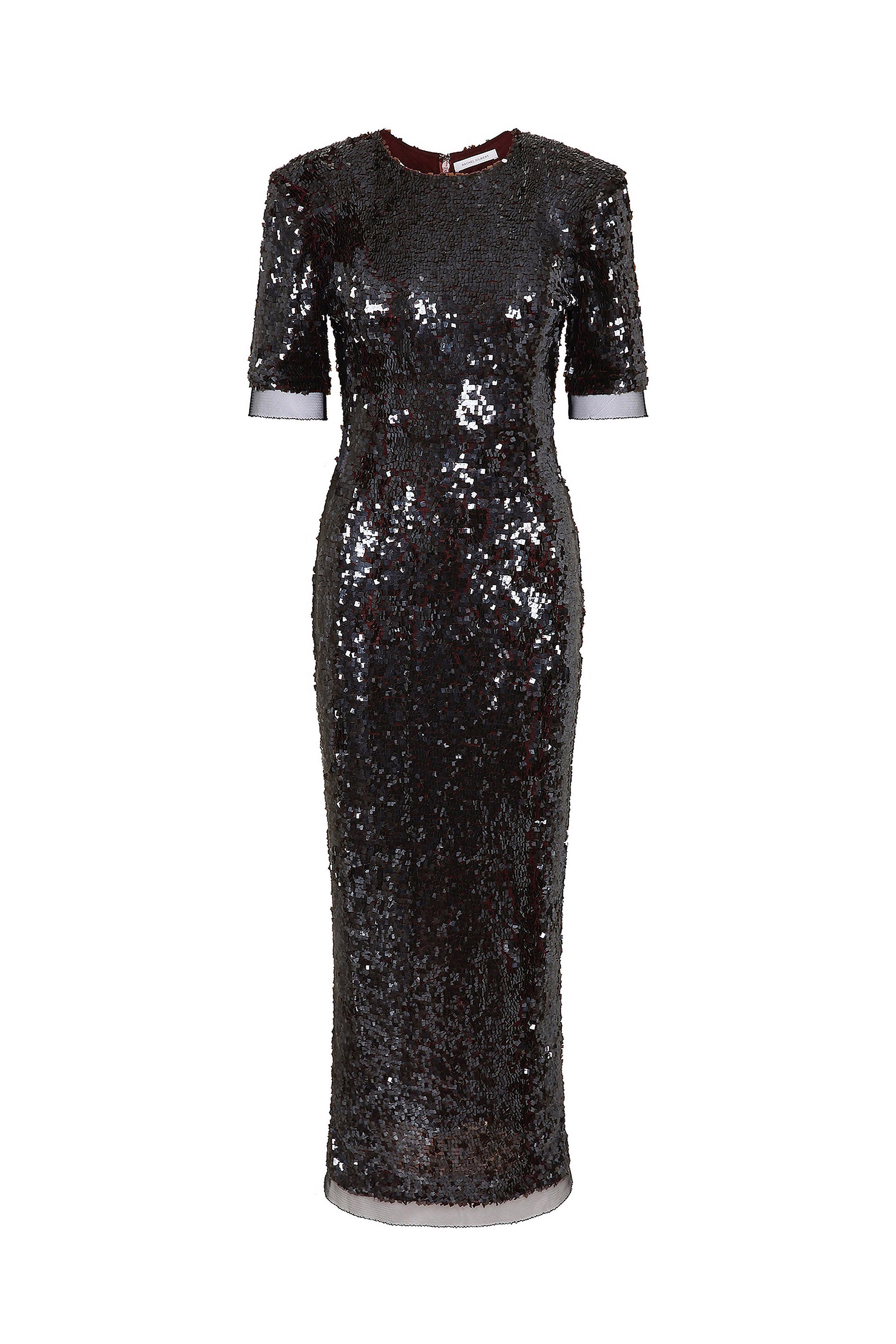 rachel gilbert black sequin dress Rachel Gilbert - Rachel gilbert Kara midi dress