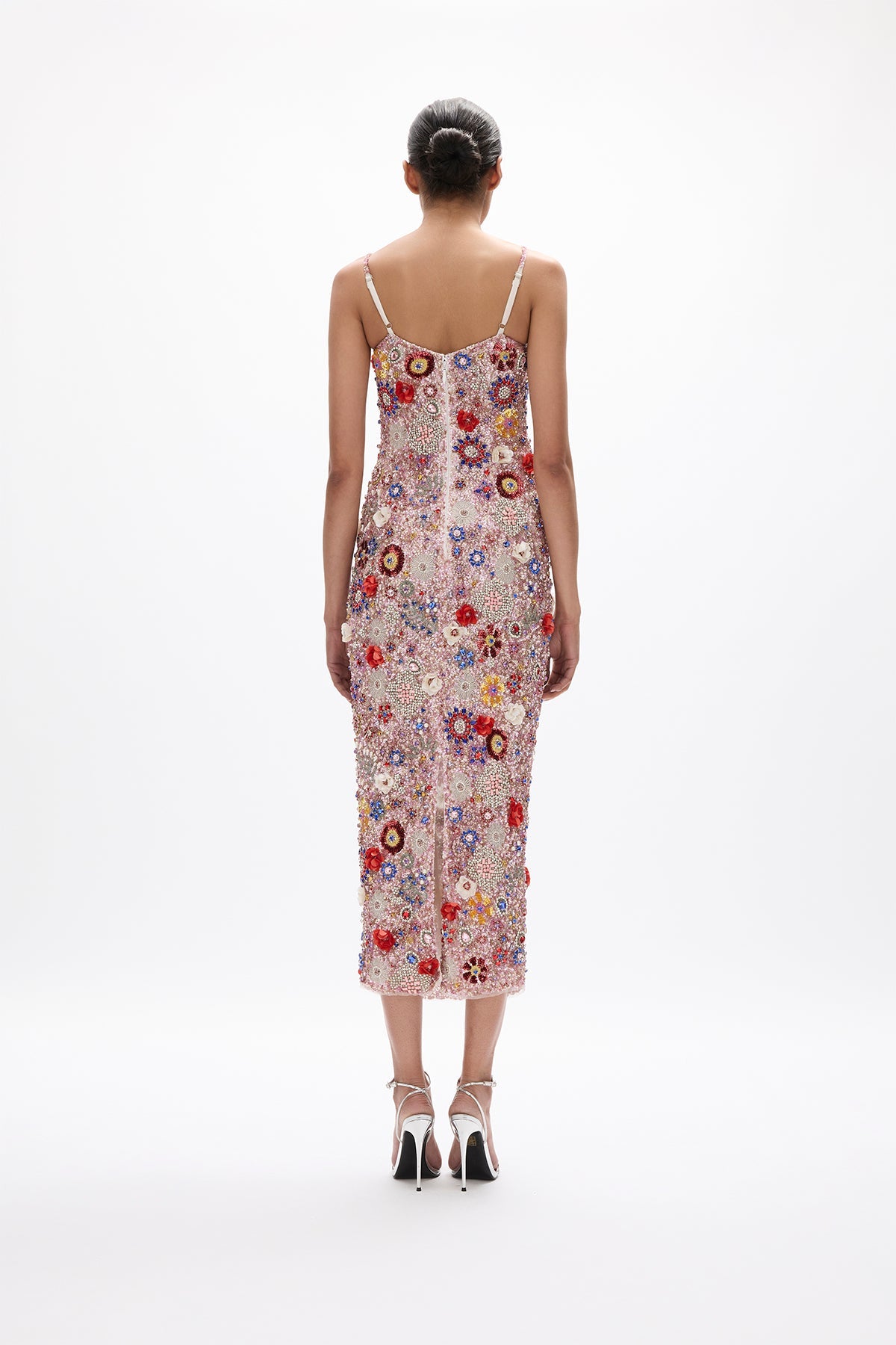 Francesca Gown Pink Multi