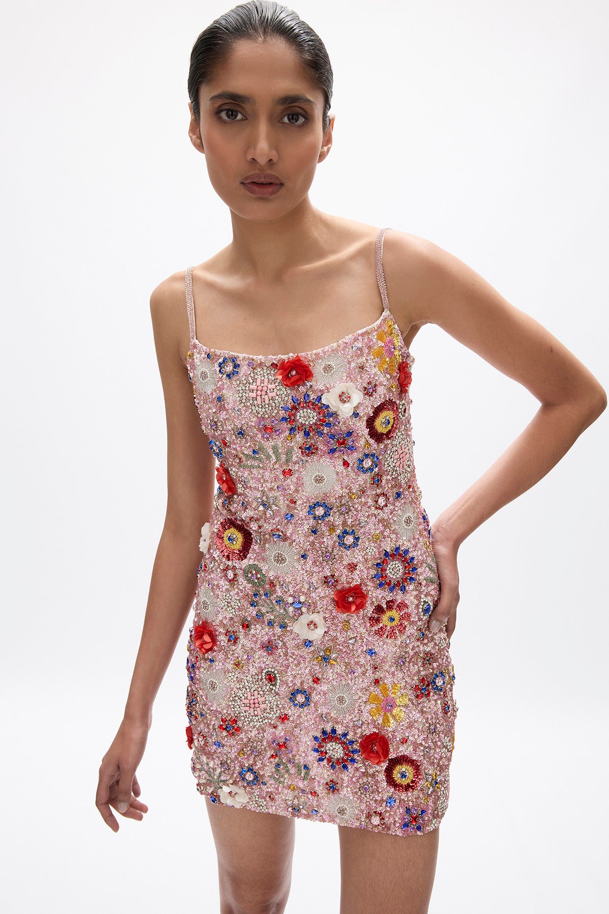 francesca mini dress Francesca Mini Pink Multi